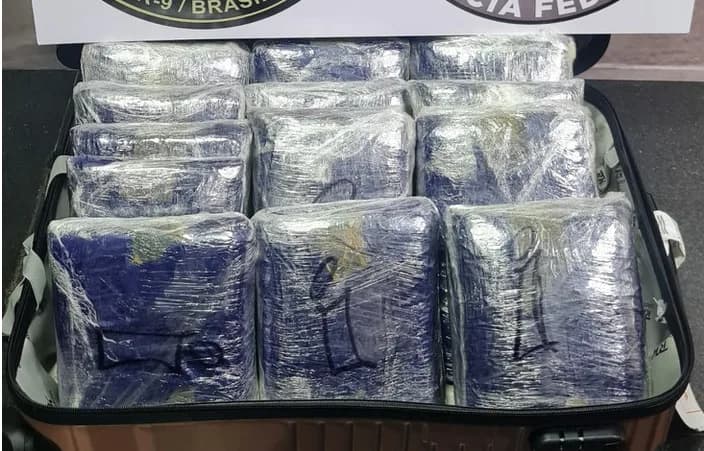 Passageiro é preso com 15 kg de drogas em aeroporto de Manaus