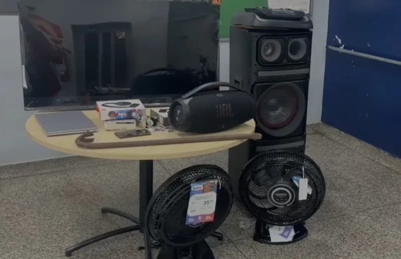 Polícia frustra assalto na TV Lar e prende dois suspeitos em Manaus