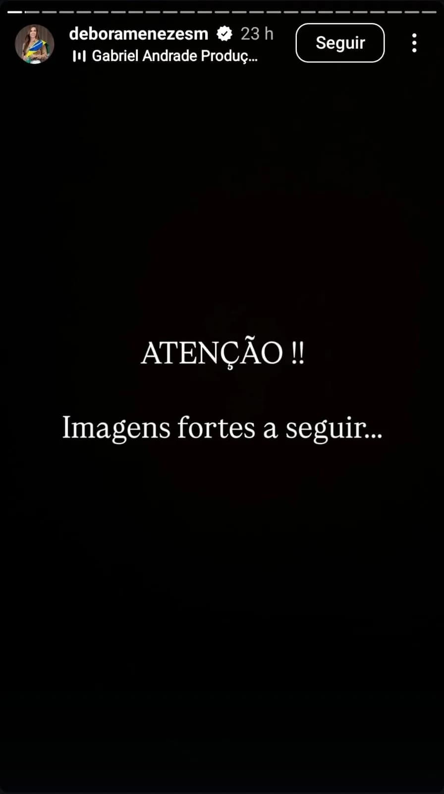 Débora Menezes em ato a favor da anistia, na avenida Paulista - 6 de abril