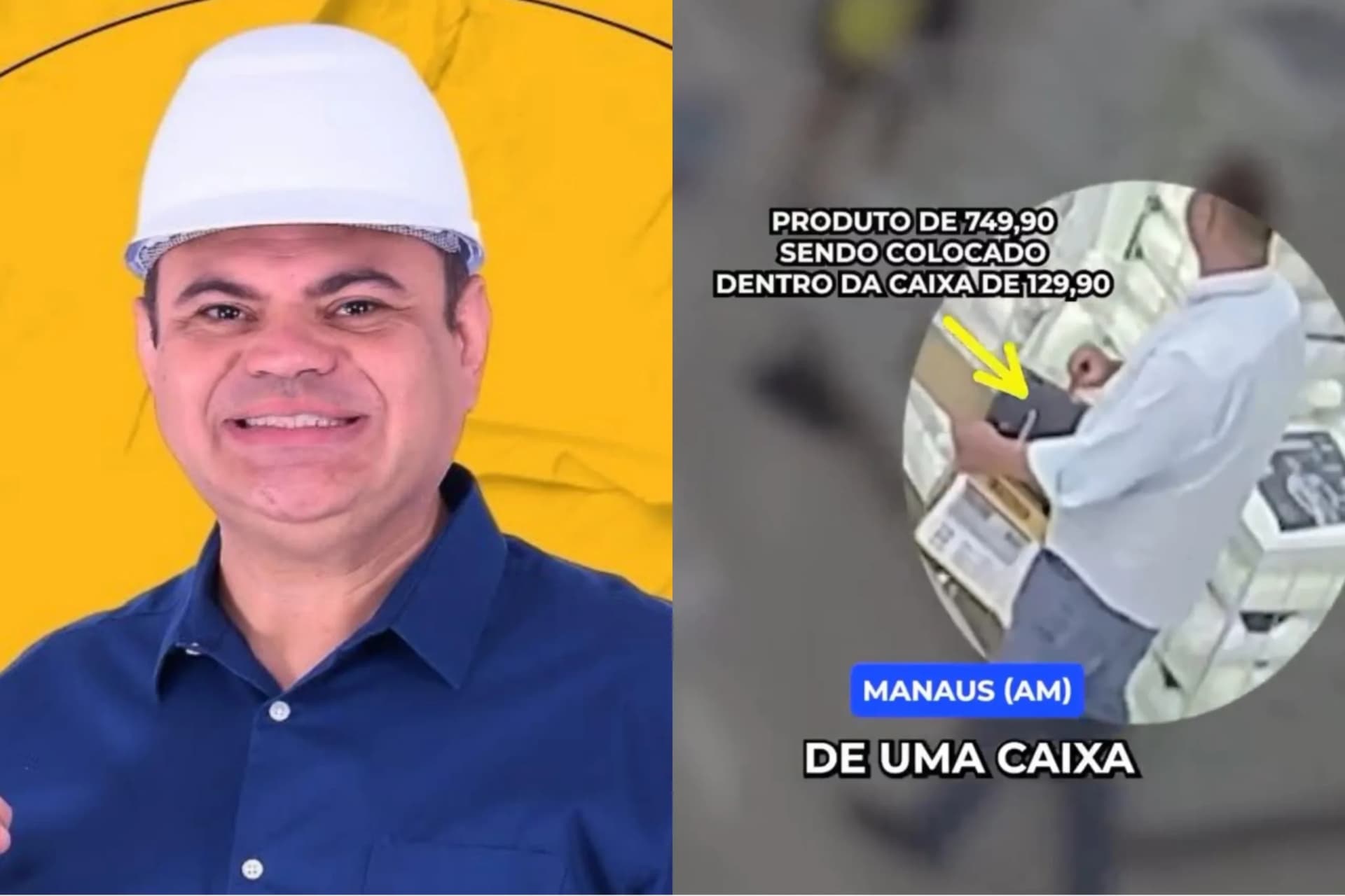 Secretário de Presidente Figueiredo é exonerado após suposta tentativa de fraude em loja da Havan