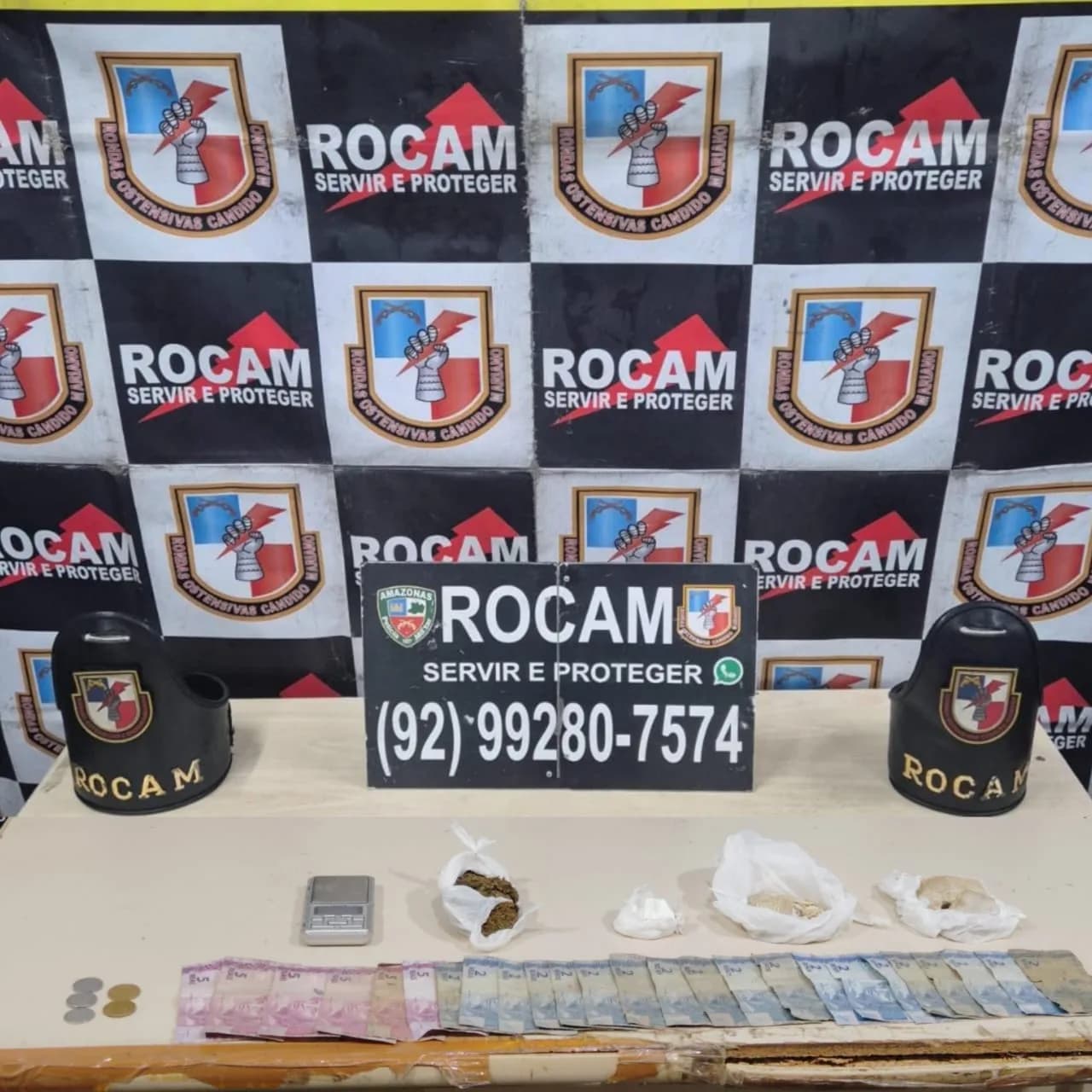 Traficante é preso ao vender drogas na frente da própria casa no Amazonas