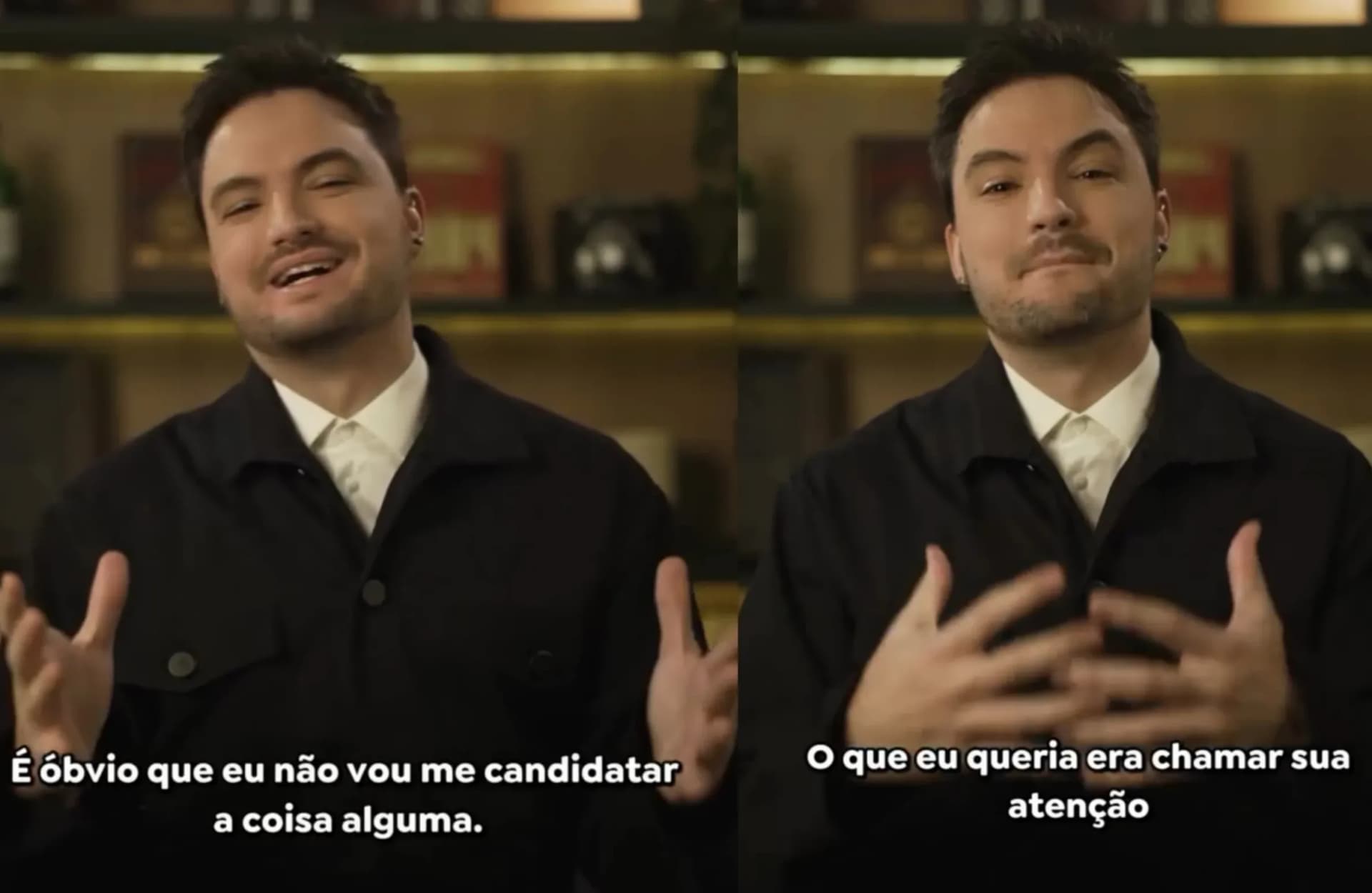 Felipe Neto nega candidatura à presidência e revela estratégia de marketing: “Queria chamar sua atenção”