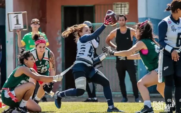 Brasil se prepara para o flag football, novo esporte olímpico em 2028