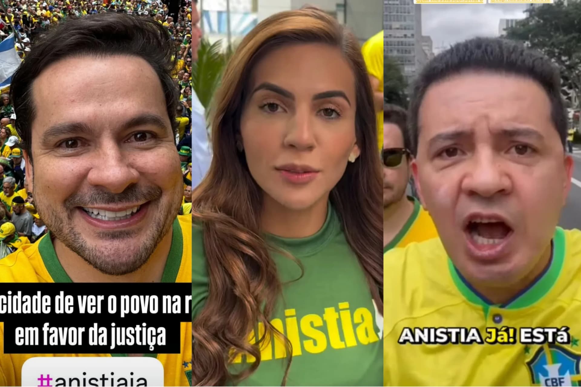 Políticos do Amazonas marcam presença em ato a favor da anistia em SP; saiba quem foi