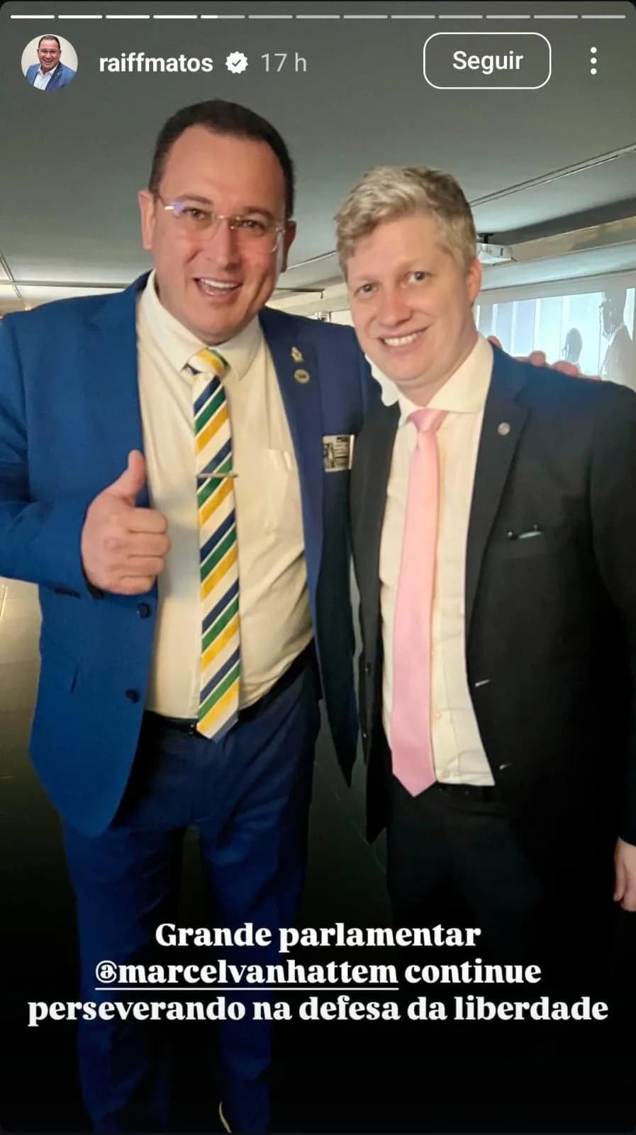 Raiff Matos viaja a Brasília e se encontra com integrantes do PL