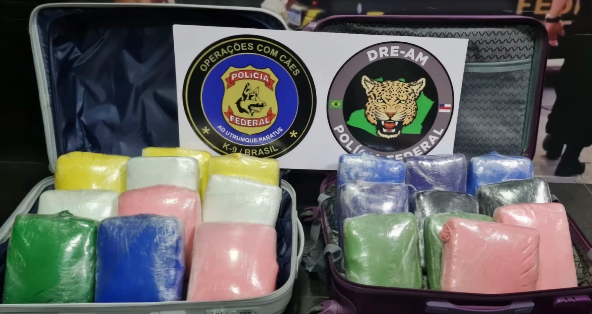 Mulheres são presas com mais de 24 kg de drogas no Aeroporto Internacional Eduardo Gomes, em Manaus