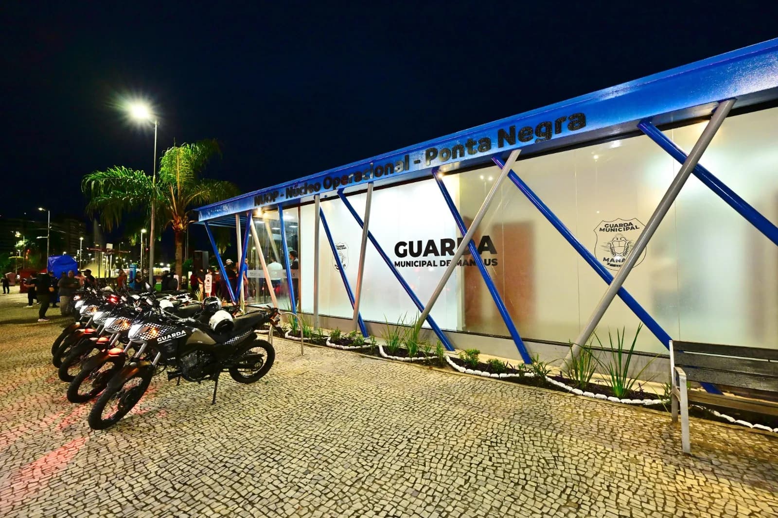 Primeira base da Guarda Municipal de Manaus é inaugurada na Ponta Negra