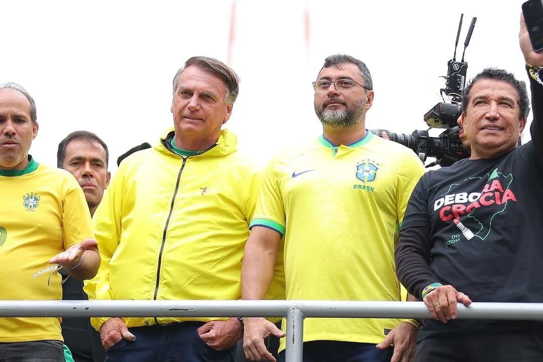 “Precisamos de pacificação”, diz Wilson Lima sobre participação em ato a favor da anistia