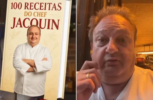 Erick Jacquin denuncia golpe na internet com livro falso em seu nome