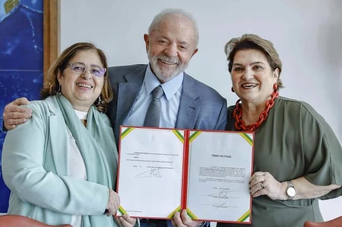 Lula demite Cida Gonçalves e nomeia Márcia Lopes como nova ministra das Mulheres