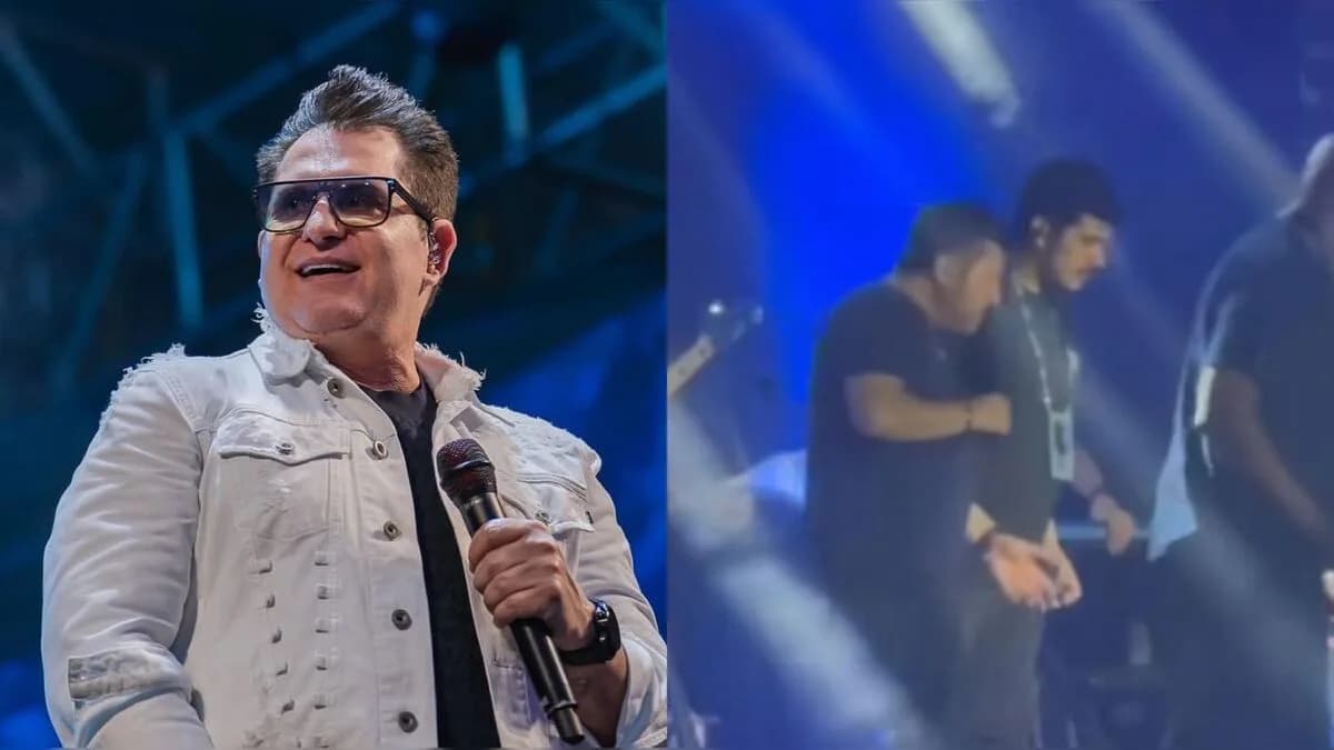 VÍDEO: Marrone cai de palco, bate a cabeça e show é cancelado em Goiânia; Bruno se manifesta
