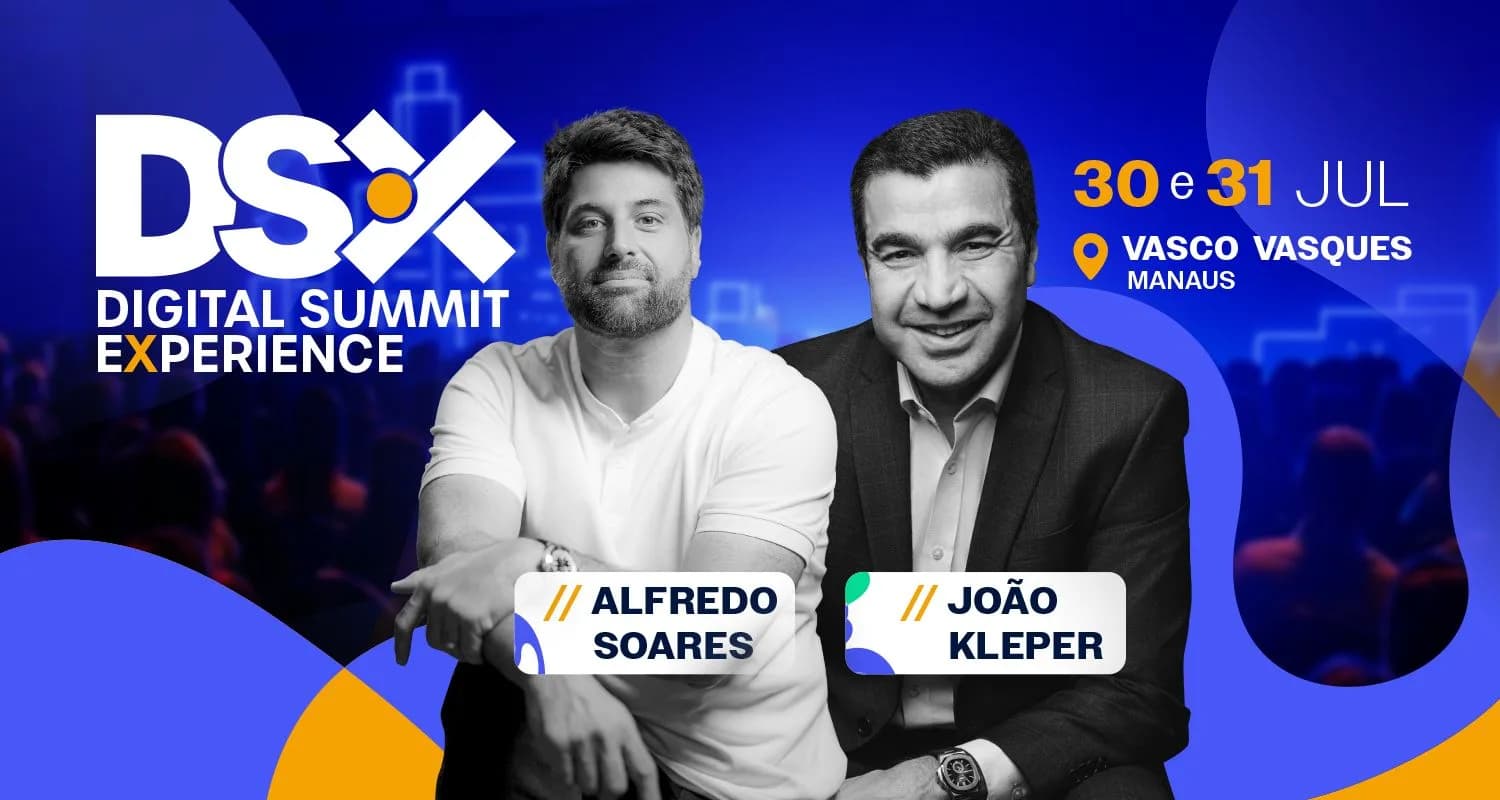 DSX 2025: João Kepler é a nova atração confirmada do maior evento de marketing e vendas do Norte do Brasil