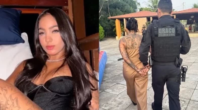 Influencer é presa com drogas em festa recrutando jovens para facção criminosa