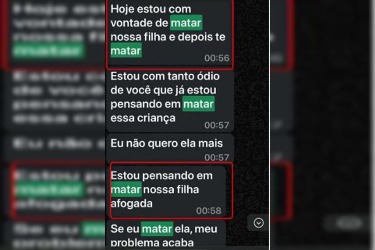 Mãe tortura bebê de 1 ano para voltar com o ex em GO: “Vontade de matar nossa filha”
