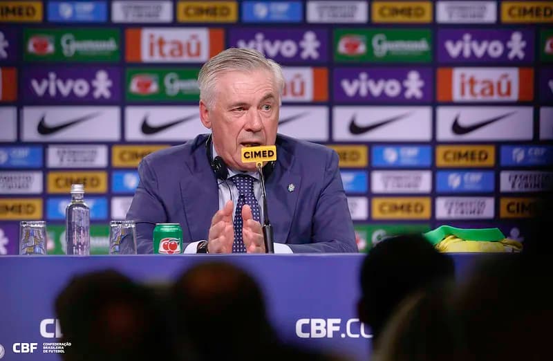 Carlo Ancelotti explica ausência de Neymar: ‘Falei com ele’
