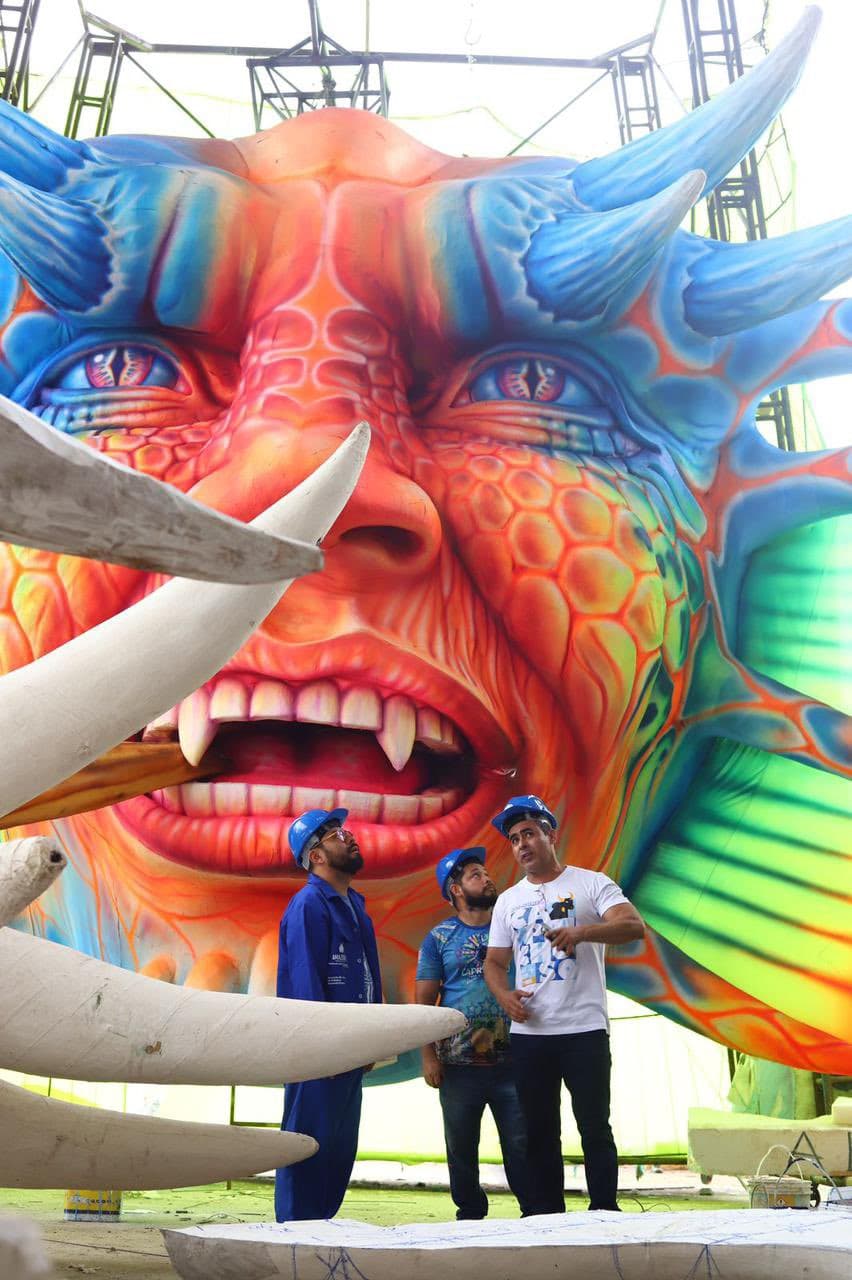 Caprichoso dá 'spoiler' de suas novas alegorias nas redes