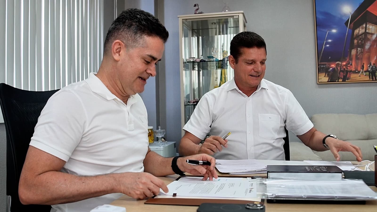 “David Almeida é aquele que tem transformado a vida das pessoas para melhor”, diz Marcos Rotta