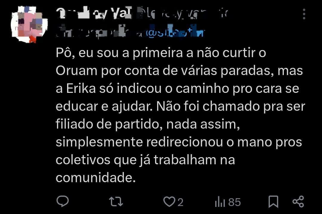 Erika Hilton - Oruam