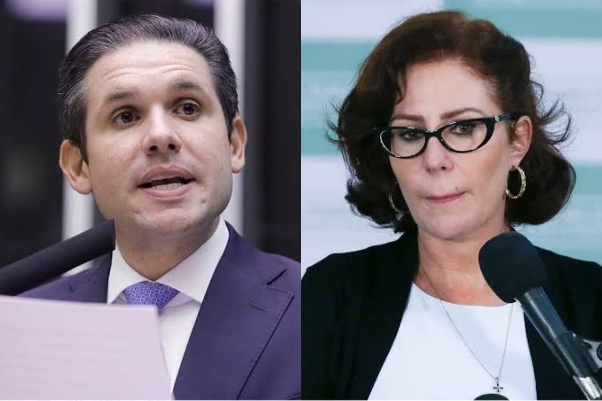 Hugo Motta é cobrado sobre situação de Carla Zambelli e responde: “Não funciono no grito”