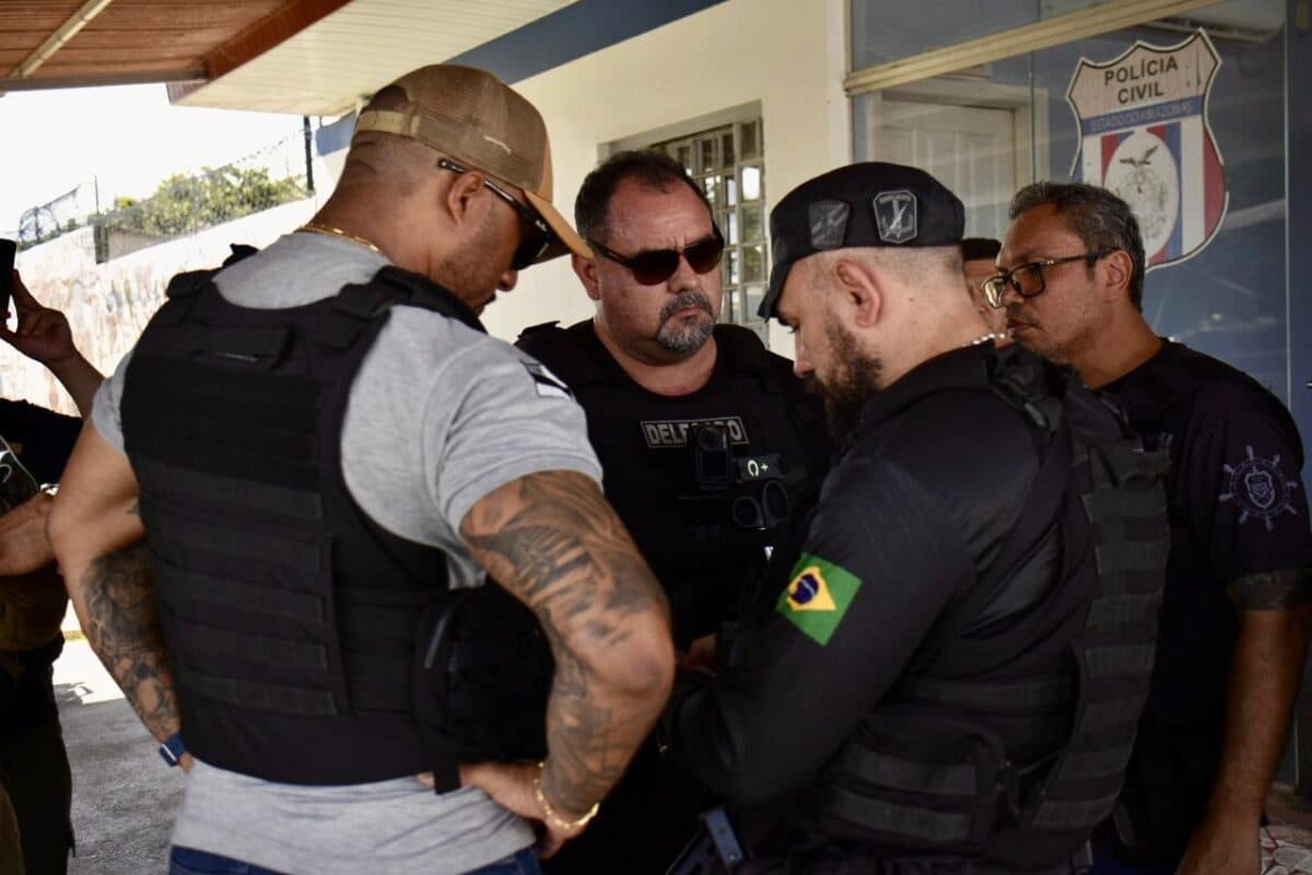 Operação Impacto: Polícia prende 3 homens por estupro, latrocínio e tráfico de drogas no Amazonas