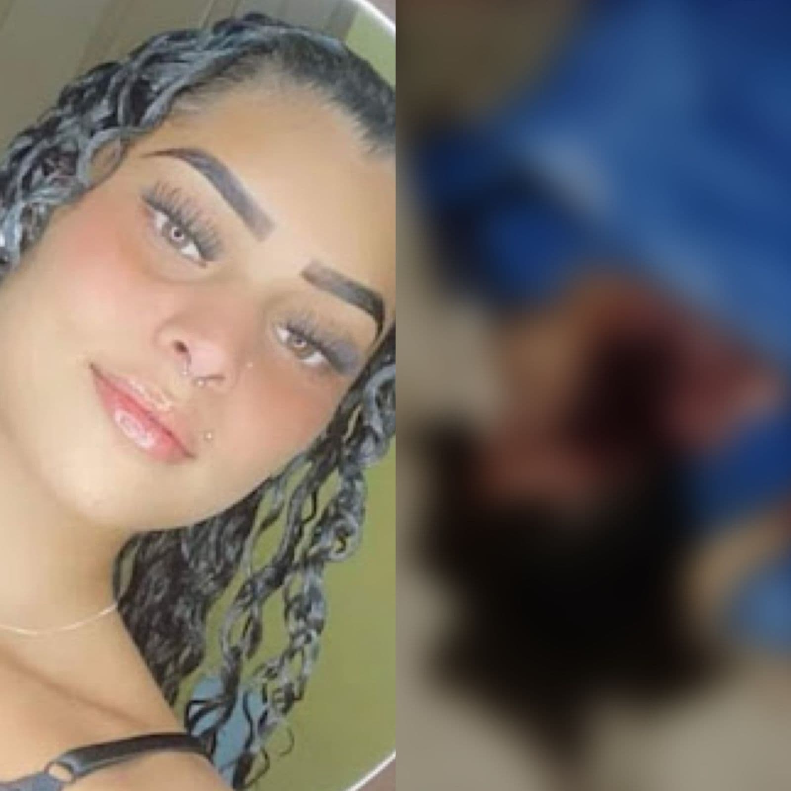 IMAGENS FORTES: Jovem é assassinada e corpo esquartejado no RJ