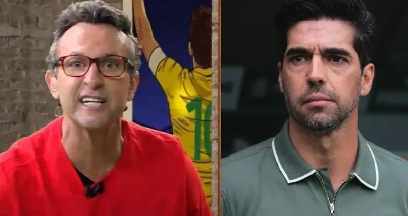 VÍDEO: Craque Neto detona técnico do Palmeiras, Abel Ferreira: “Esse cara é um nojento”