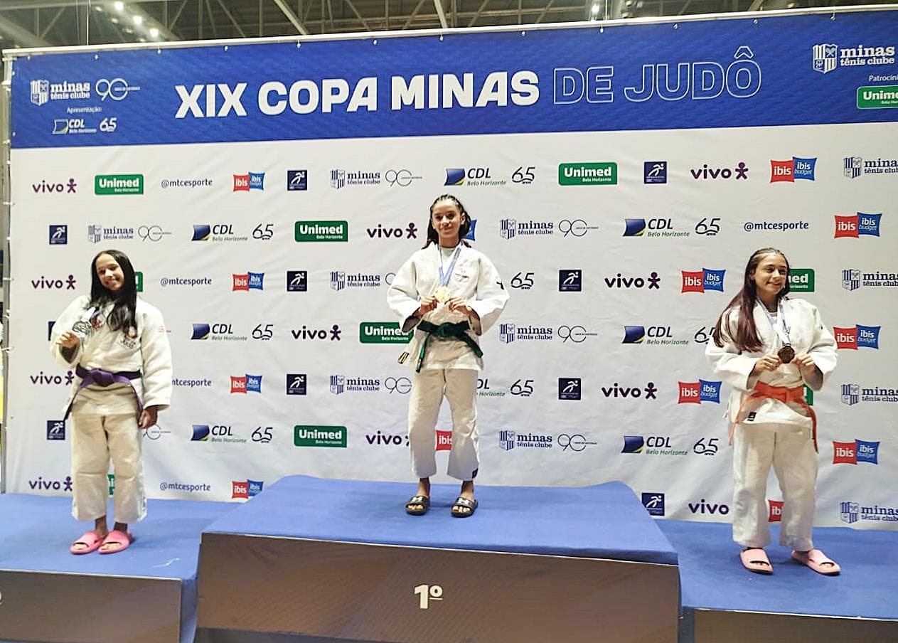 Amazonense Ana Paula Sena é ouro na Copa Minas de Judô 2025