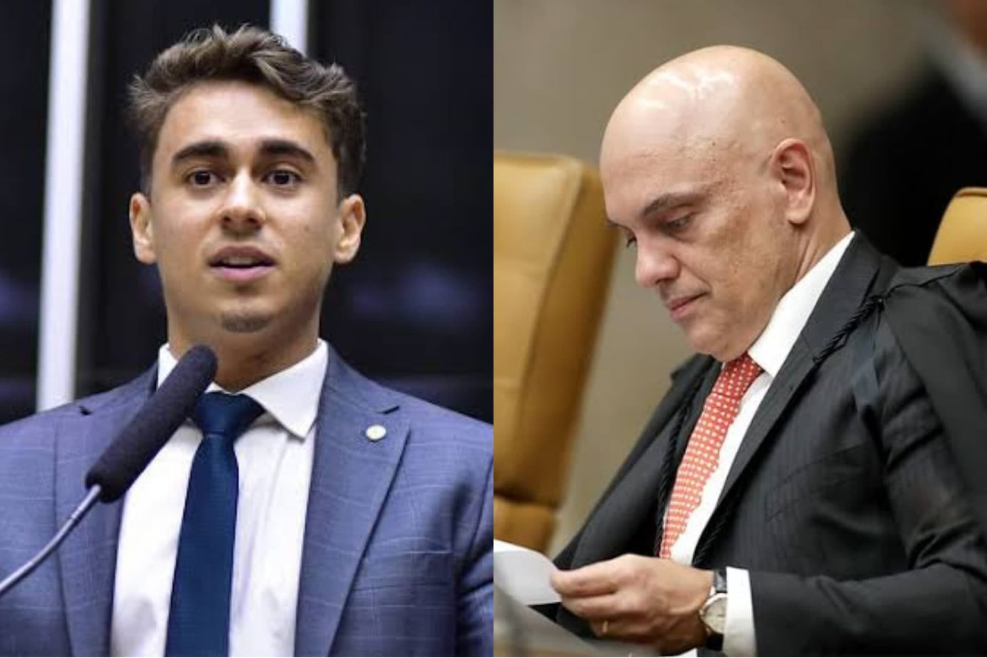 “Que ele renuncie ou seja impichado”, diz Nikolas Ferreira sobre Moraes