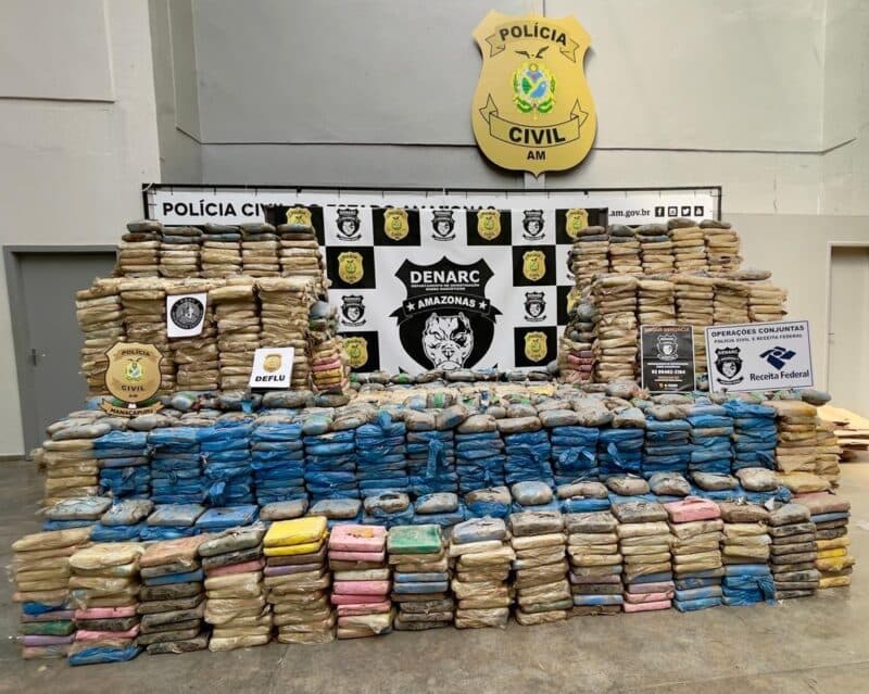 PC-AM lidera incineração de drogas durante a Operação Narke 4