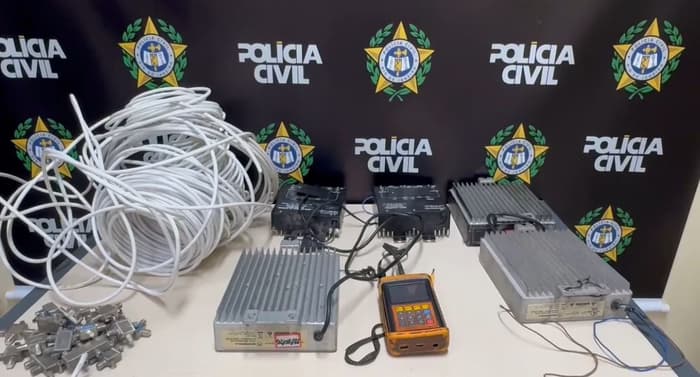 Polícia Civil desmantela rede de “gatonet” associada ao CV