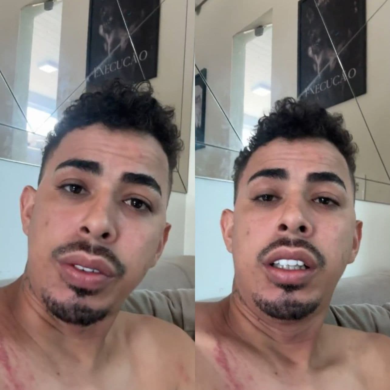 Influenciador Will Robson se pronuncia sobre acidente de carro em Manaus