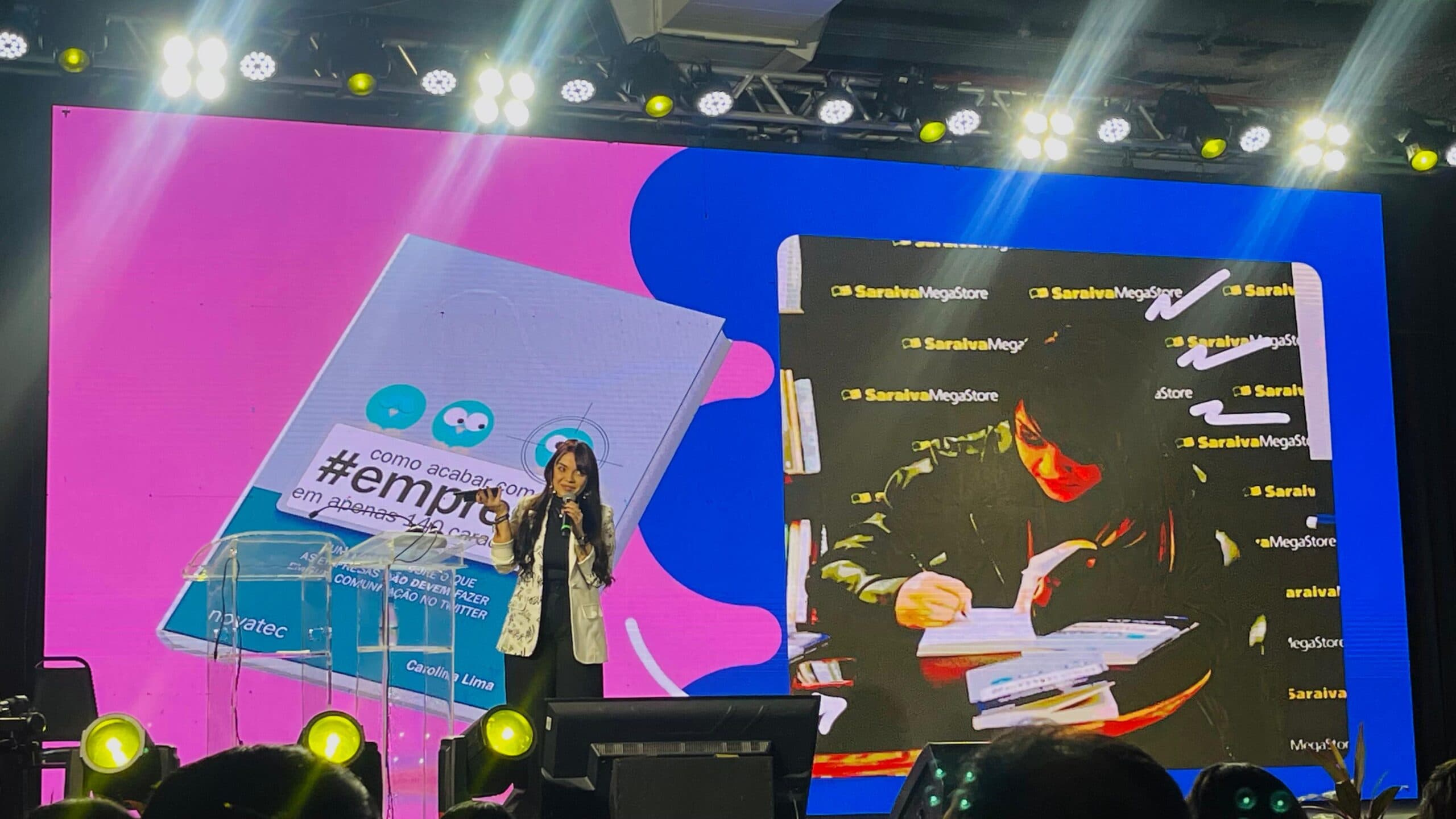 DSX 2025: Carol Lima inspira plateia com lições sobre autenticidade e estratégia