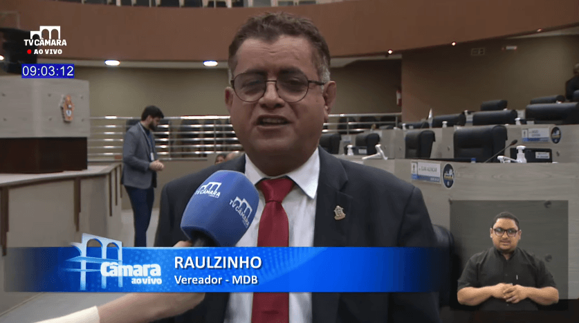 Raulzinho diz que ‘maior trabalho’ da base na CMM é desmentir fake news da oposição