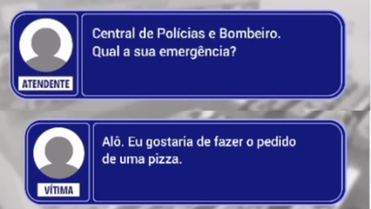 OUÇA! Mulher finge pedir pizza e liga para polícia para denunciar ameaças na Bahia