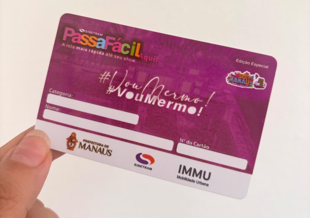 SouManaus lança lote de pulseiras com promoção exclusiva para o transporte público