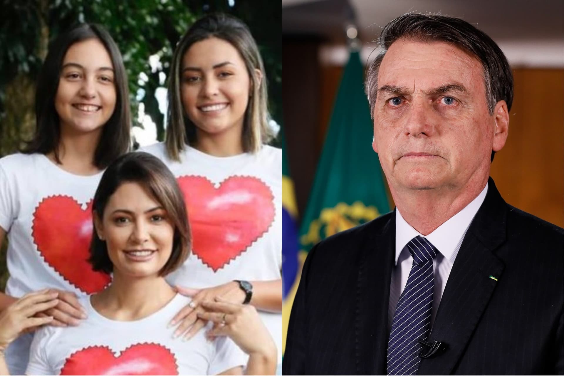 Michelle, enteada e filha são únicas autorizadas a conviver com Bolsonaro em prisão domiciliar