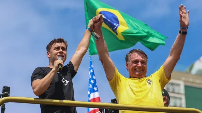 Nostálgico, Nikolas Ferreira publica vídeo de Bolsonaro como presidente: “Saudades”