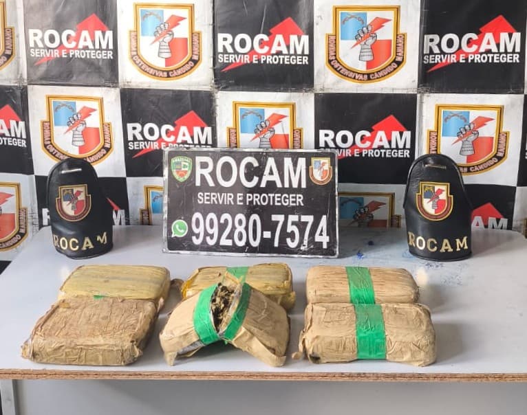 Após denúncia anônima, polícia apreende 6 tabletes de droga em Manaus