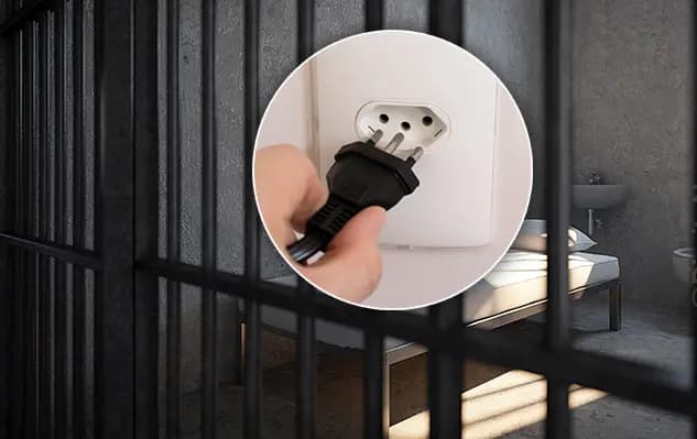 Amazonas proíbe instalação de tomadas em celas e áreas acessíveis a presos