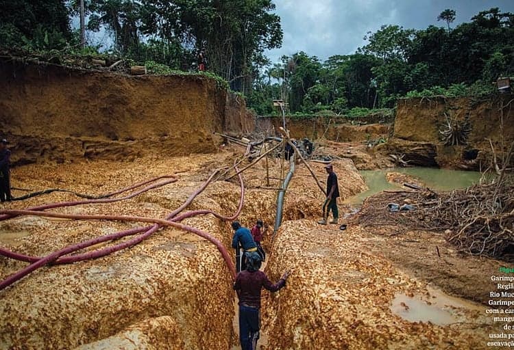 Pena para trabalho escravo em garimpos ilegais pode dobrar na Câmara