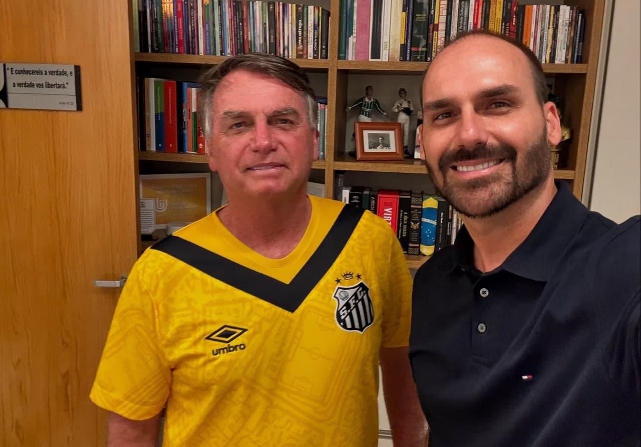 Eduardo reafirma que será candidato à presidência em 2026 caso Bolsonaro continue inelegível