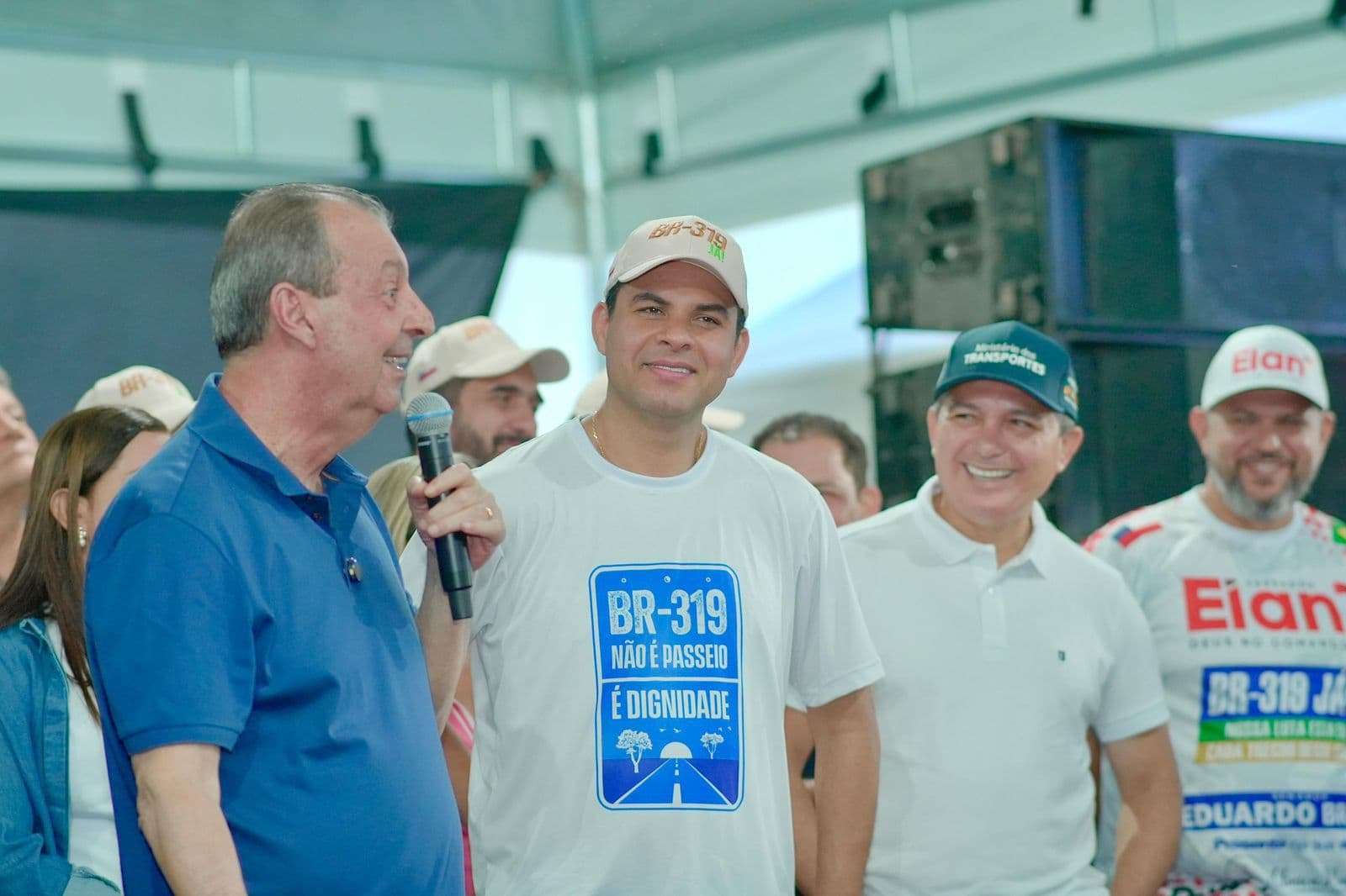 Alianças pré-eleitorais de Omar foram expostas durante Caravana da BR-319