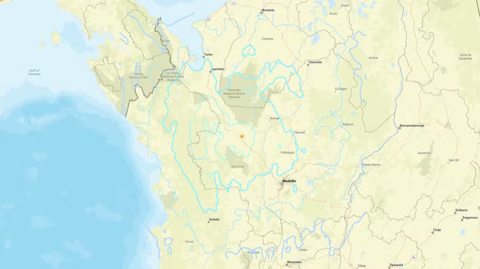 Terremoto atinge o norte da Colômbia neste domingo (14)