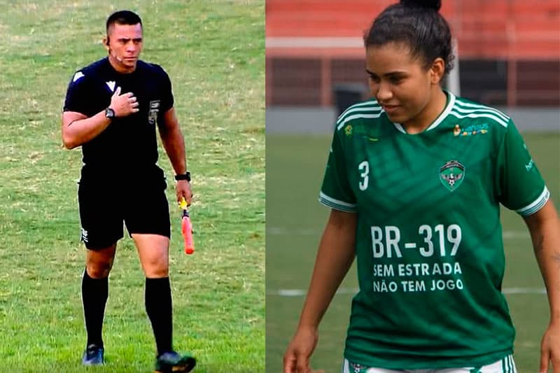 Árbitro é denunciado de agressão a ex-namorada, zagueira do Manaus FC