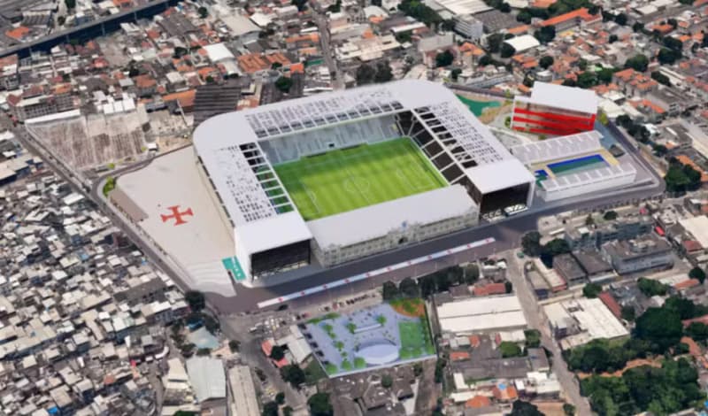 Após aval da prefeitura, Vasco prossegue com a reforma de São Januário