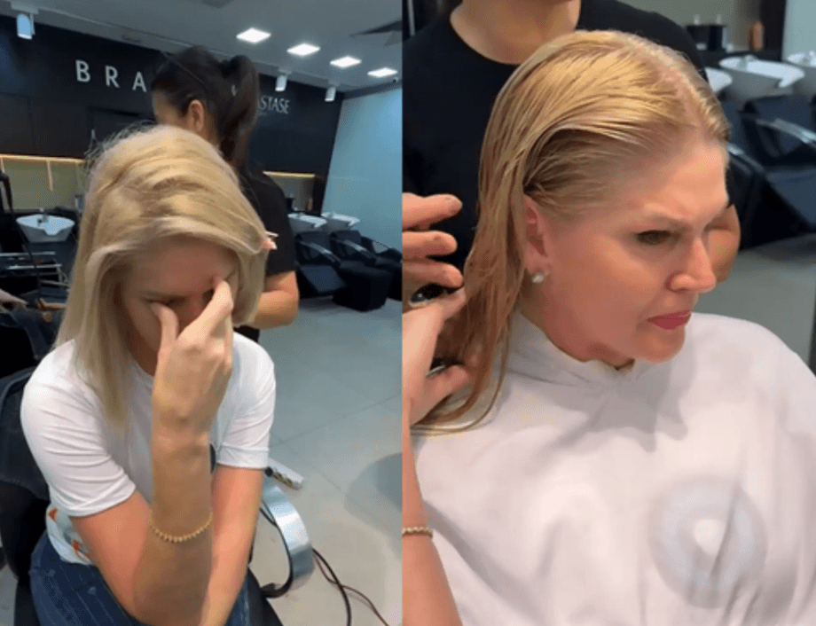 Val Marchiori corta cabelo para iniciar tratamento contra câncer de mama