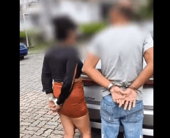 VÍDEO: Casal suspeito de esquartejar e queimar homem em Rondônia é preso em Manaus