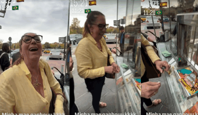 Mãe de Virginia Fonseca ganha prêmio em loteria na Espanha e família comemora: “Ricas, ricas, ricas!”