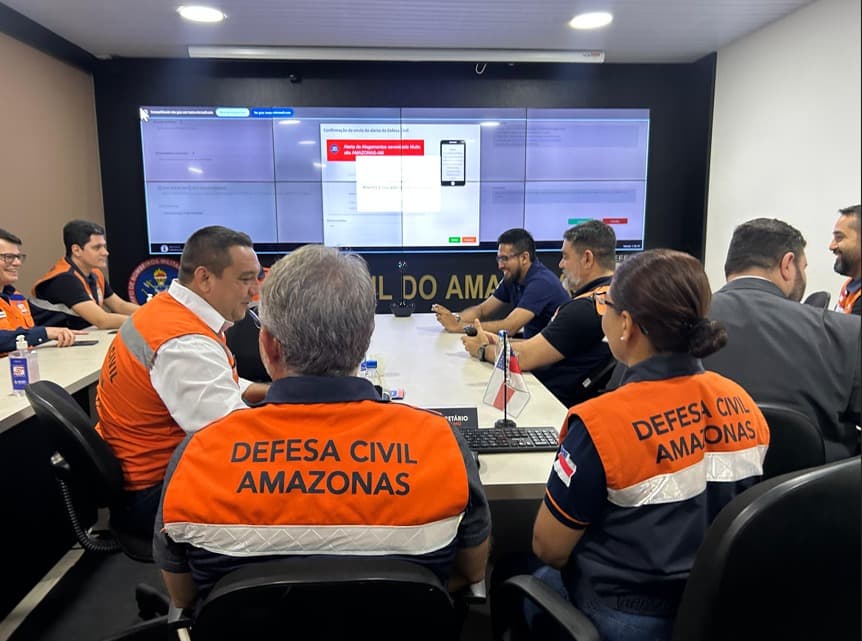 Defesa Civil emite alerta para chuvas intensas no AM e nega relação com o furacão Melissa