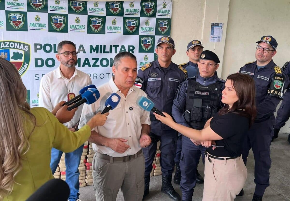 Em uma semana, 1,5 tonelada de drogas é apreendida em Manaus e Jutaí